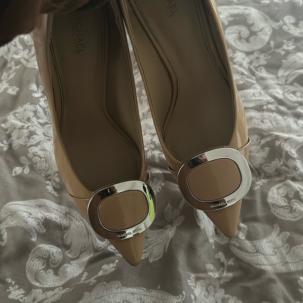 Michael Kors Pauline pump leather Patent heels